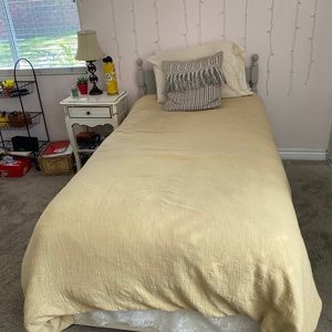 Light brown duvet cover